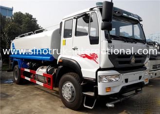ZZ3161M4311 Water Tank Truck , Euro 2 Emission Standard 5000 Gallon Water Truck