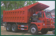 De hoge van de de Kippersstortplaats van de Ladingscapaciteit Vrachtwagen van de de Vrachtwagensinotruk HOWO70 Mijnbouw 6X4