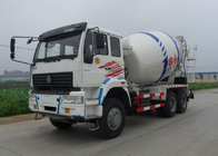 De mobiele Vrachtwagen zette Concrete Mixer 290HP 6X4 LHD op