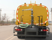 De Tankwagen van het hoog rendement25cbm Water met het Hoge en Lage Bespuiten