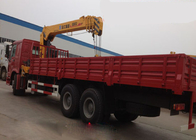 SINOTRUK vrachtwagen Opgezet Kranenmateriaal 12 Ton van XCMG voor het Opheffen 6X4 290HP