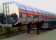 Professionele van de de AanhangwagenStookolie van 45-60CBM Semi de Leveringsvrachtwagen 60000 Liter