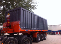 Semi Vrachtwagen van de Aanhangwagenkipper 3 Assen 70Tons 25-45CBM voor Mijnbouw/Bouw