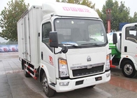 Lichte Plichts Commerciële Vrachtwagens/Levering 17 Voet Doosvrachtwagen met Laag Brandstofverbruik