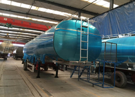 Vrachtwagen van de de Tanker de Op zwaar werk berekende Semi Aanhangwagen van de aluminiumlegering voor Opslag
