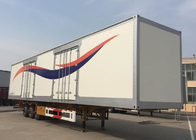 40 voeten Vrachtwagen 2 of 3 Assen 30-60 Ton 13m van de Container Flatbed Semi Aanhangwagen