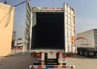 40 voeten Vrachtwagen 2 of 3 Assen 30-60 Ton 13m van de Container Flatbed Semi Aanhangwagen