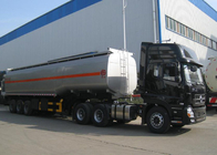Olie die Semi Aanhangwagenvrachtwagen, 55 Ton 60cbm dragen Mn-de Vrachtwagen van de StaalOlietanker