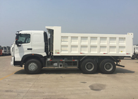 Vrachtwagen van de de Kippers de Commerciële Stortplaats van SINOTRUK HOWO A7 30 - 40 Ton voor Bouw