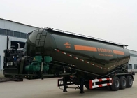 Semi de Vrachtwagenaanhangwagen van de poeder Materiële Tank, Aanhangwagen van de de Motor de Semi Tractor van 48000L Weichai