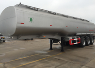 SINOTRUK Mn-Staal 60 Cfm-Semi Flatbed Aanhangwagens van de Olietank voor Stookolievervoer