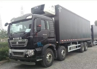 De Vrachtwagen van de het Bevroren Voedsellevering van HOWO T5G LHD 8×4 40 Ton Laag Energieverbruik