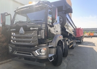 Zwarte Howo-Mijnbouw Tipper Dump Truck Euro 2 400Hp van 20-50Tons 8 X 4