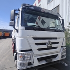 Sinotruk HOWO die Witte LHD 6x4 Vrachtwagen ZZ1257V4347B1 bestrooien