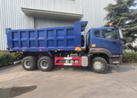 Sinotruk N7 Tipper Dump Truck 10 Wielen 400Hp 6 × 4 met Waarschuwingslicht