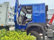 400HP lage Brandstofverbruikhowo Blauwe Tipper Dump Truck RHD 6×4 12wheels Hoge Paardekracht