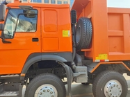 400 pk Oranje HOWO Tipper Truck RHD 6×4 10 Wielen Hoog paardenvermogen