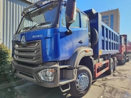 Full DriveLow Fuel Consumption 380HP Blue HOWO Tipper Truck RHD 6×6 10 wielen