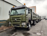 SINOTRUK HOWO 400 pk Green Tipper Dump Truck RHD 6×4 12 wielen Hoog paardenvermogen