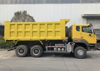 Sinotruk Tipper Dump Truck NX 6 × 4 10 Wielen Weichai 380 pk Big Tray