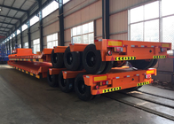 Hydraulische Flatbed Semi Aanhangwagenvrachtwagen voor Bouw die 80 Ton 17m laden