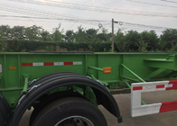 3 Container van de as de Vrachtwagen Opgezette Kraan voor Vervoers Zelflading