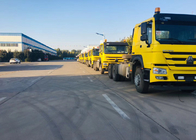 Vrachtwagen van de Koolstofstaal de Semi Aanhangwagen voor Poeder Materiële Vervoer