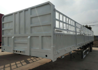 Semi de Aanhangwagenvrachtwagen van hoge snelheidsdropside voor Logistische Industrie 3 Assen