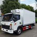 Gekoelde Vrachtwagen SINOTRUK HOWO voor Bevroren Voedsel/Geneeskundevervoer