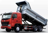 De Vrachtwagen van de kippersstortplaats SINOTRUK HOWO A7 371HP voor Bouw ZZ3257N3847N1