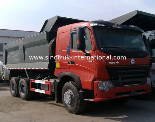 De Vrachtwagen van de kippersstortplaats SINOTRUK HOWO A7 371HP voor Mijnbouw ZZ3257N3847N1