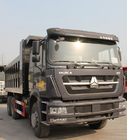 De Vrachtwagen van de kippersstortplaats SINOTRUK HOWO 10 rijdt 371HP-ladings25-40tons Zand of Stenen