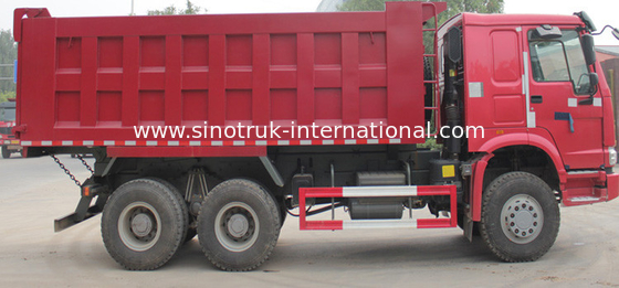De Vrachtwagen van de de Kippersstortplaats van SINOTRUK HOWO 6X4 1025cbm ladings30tons goederen ZZ3257N3647A