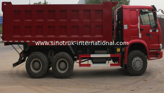 Vrachtwagen van de de Kippersstortplaats van SINOTRUK HOWO 10 wielen 10-25CBM lading 25-40tons ZZ3257N3647A