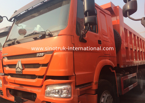 De Vrachtwagen van de kippersstortplaats SINOTRUK HOWO 25tons 371HP 10wheels RHD 10-25CBM ZZ3257N3647A