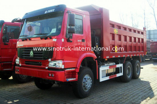 De Vrachtwagen van de kippersstortplaats SINOTRUK HOWO 25tons 371HP 6X4 LHD 10-25CBM ZZ3257N3847A