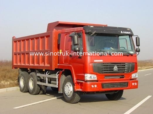 De Vrachtwagen van de kippersstortplaats SINOTRUK HOWO 6X4 LHD 371HP 25-40tons 10-25CBM ZZ3257N3847A