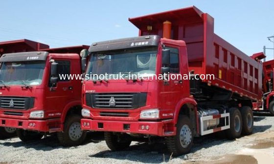 De Vrachtwagen van de de Kippersstortplaats van SINOTRUK HOWO 6X4 336HP LHD 25tons 10-25CBM ZZ3257N3447A1
