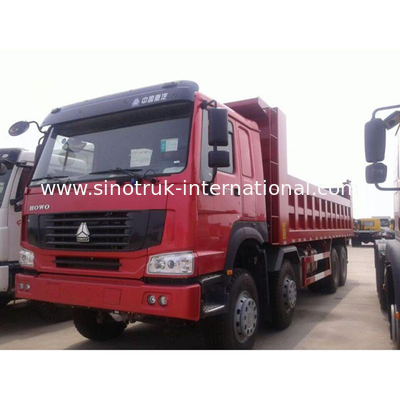 De Vrachtwagen van de de Kippersstortplaats van SINOTRUK HOWO 371HP 8X4 LHD 31-60tons 20-30CBM ZZ3317N3867W
