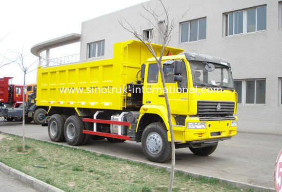 De Vrachtwagensinotruk Gouden Prins 10Wheels 290HP 25tons ZZ3251M3441W van de kippersstortplaats