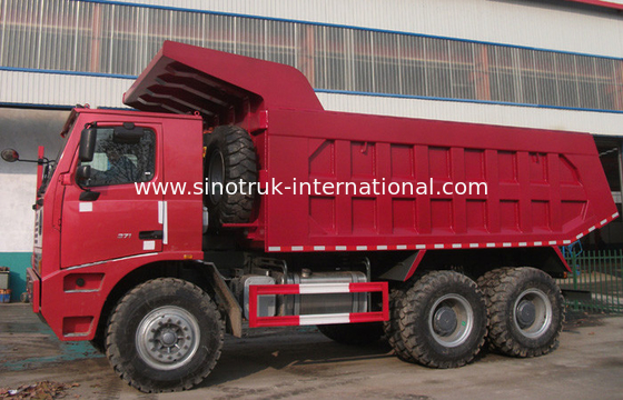 Professionele de Stortplaatsvrachtwagen van SINOTRUK HOWO met de Motor van WD615.47 371HP