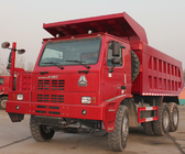 De Vrachtwagen van de kippersstortplaats SINOTRUK HOWO 70 Mijnbouw LHD 6X4 371HP 70tons ZZ5707S3840AJ