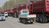 De Vrachtwagen van de de Mijnbouwstortplaats van SINOTRUK HOWO70 LHD 10Wheels 371HP 70 ton van ZZ5707S3840AJ
