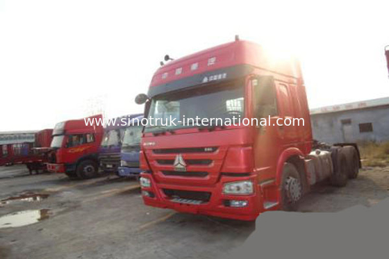 De Tractorvrachtwagen LHD 6X4 Euro2 371HP ZZ4257S3241V van SINOTRUK HOWO