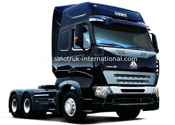 A7 stond de Tractorvrachtwagen LHD 6X4 Euro 2 371 HP met Macht Hydraulische Leiding bij