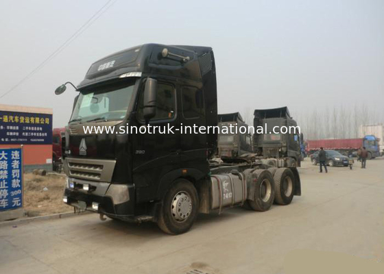 De Tractor van de de Stortplaatsvrachtwagen van RHD 6X4 SINOTRUK HOWO 6x4 met Euro 2 Emissienorm