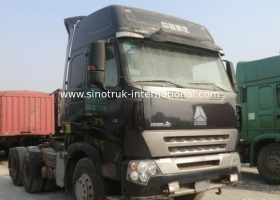 De Tractor van de de Stortplaatsvrachtwagen van RHD 6X4 SINOTRUK HOWO 6x4 met Euro 2 Emissienorm