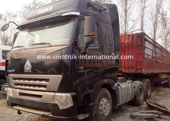 Internationale Tractorvrachtwagen SINOTRUK HOWO A7 LHD 6X4 Euro2 420HP ZZ4257V3247N1B