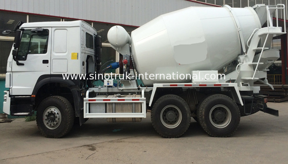 De Vrachtwagen van de hoog rendement6cbm 290HP 6X4 LHD Concrete Mixer, de Vrachtwagen van het Cementmengsel