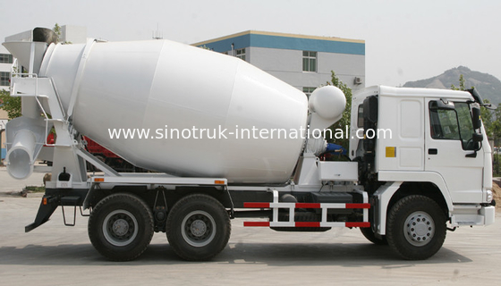 De industriële Vrachtwagen van het de Mixercement van het Concrete Mixervoertuig 8CBM 290HP 6X4 LHD
